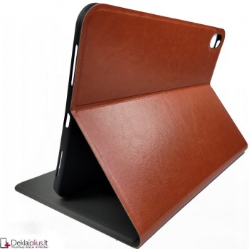 X-Level dirbtinės odos atverčiamas dėklas - rudas (Apple Ipad 10.9 (2022)-Ipad 11 (2025) X-Level dirbtinės odos atverčiamas dėklas - rudas (Apple Ipad 10.9 (2022)-Ipad 11 (2025)